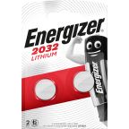 Energizer Lithium Knappcellsbatteri CR2032, 3 V